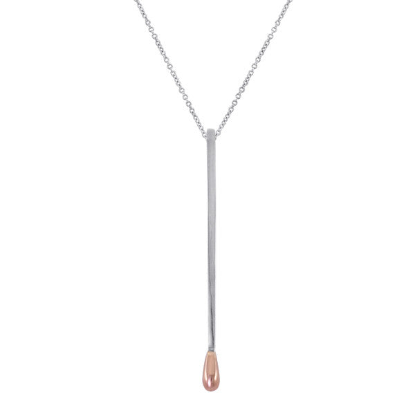 Matchstick on sale pendant necklace